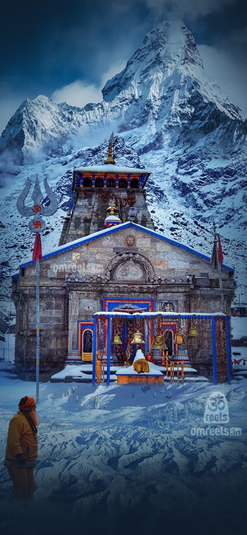 Kedarnath temple  Temple Images and Wallpapers  Kedarnath Wallpapers
